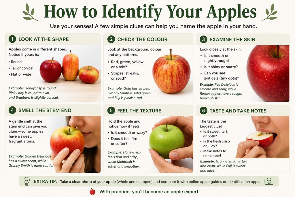 How to identify your apples