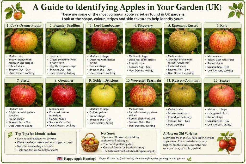 common apple verieties in the UK